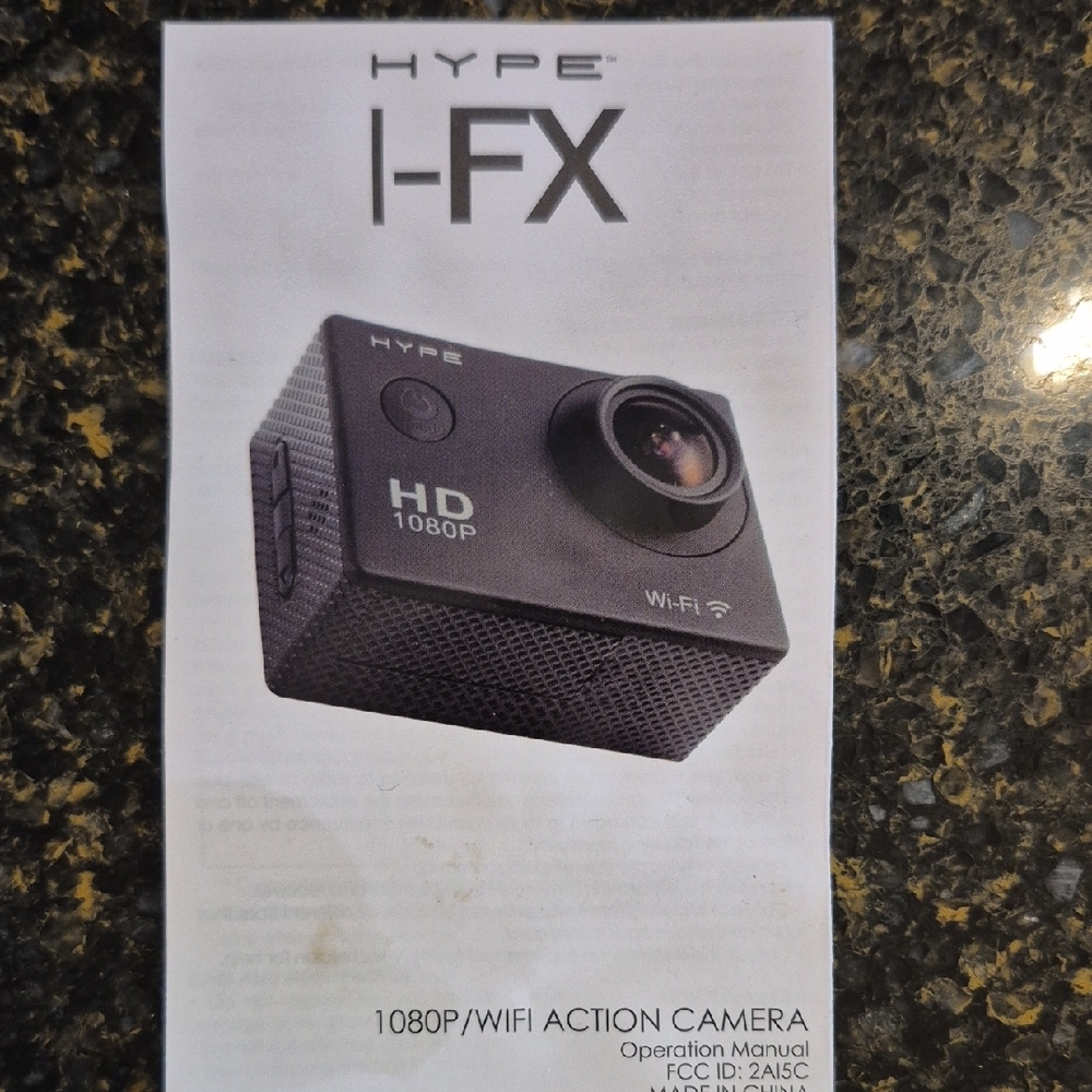 Hype Black Digital Camera with Compact Design and High Definition Recording
